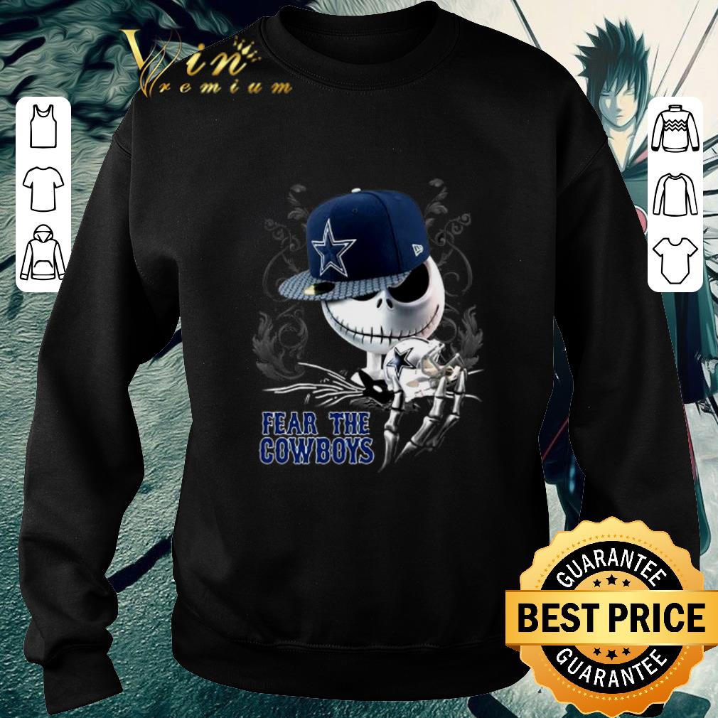 Hot Jack Skellington Fear The Cowboys shirt 6 Hot Jack Skellington Fear The Cowboys shirt