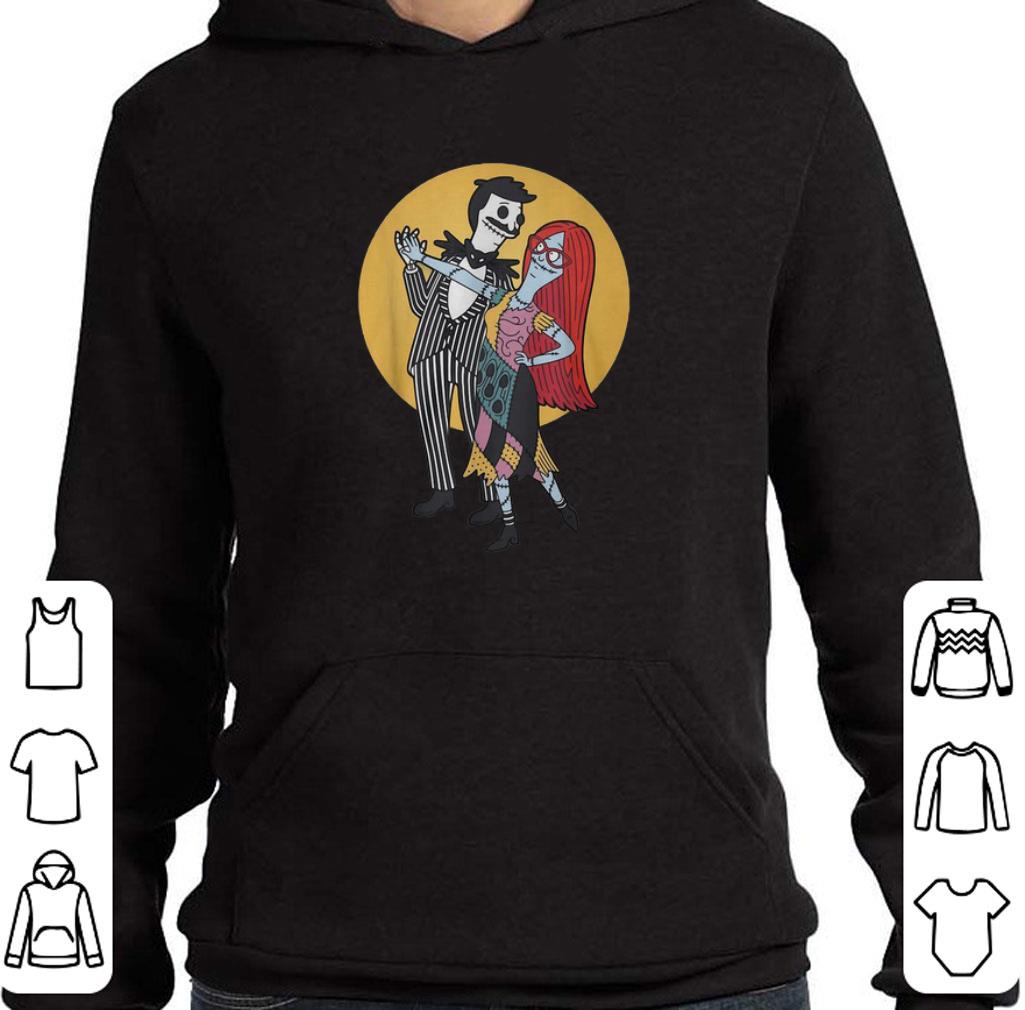 Hot Jack Skellington and Sally Bob's Burgers The Nightmare dance shirt