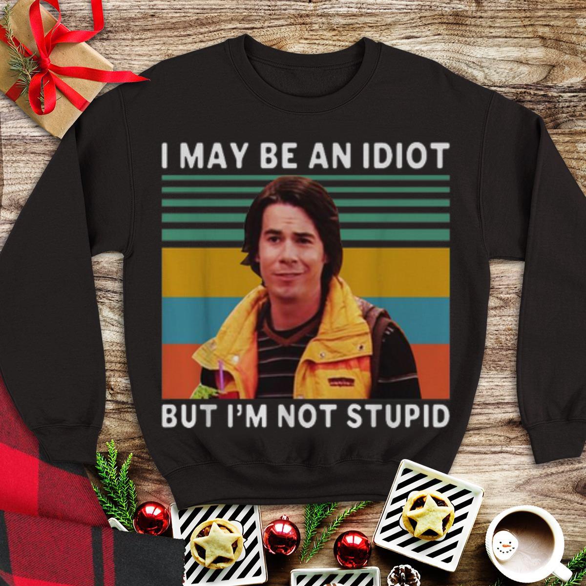 Hot Jerry Trainor I May Be An Idiot But I'm Not Stupid Vintage shirt