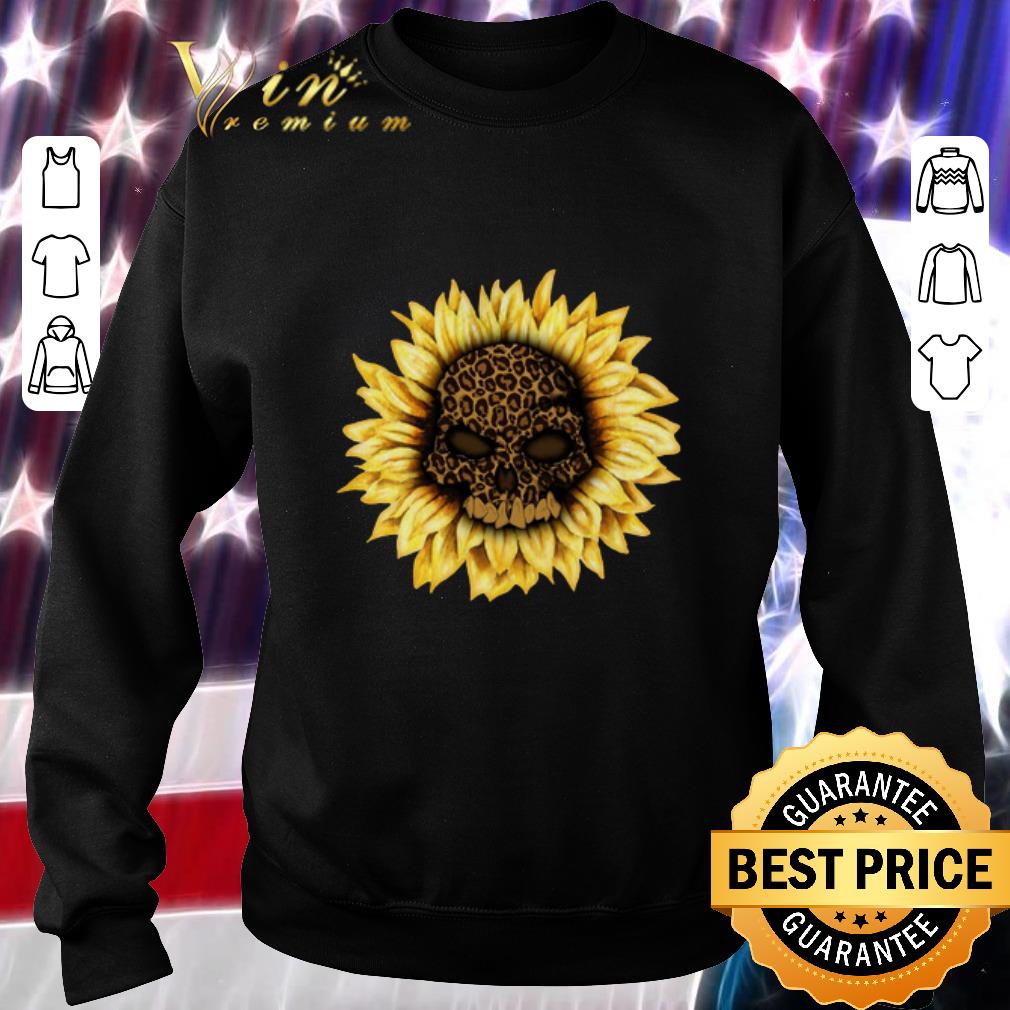 Hot Skull Sunflower Leopard shirt 6 Hot Skull Sunflower Leopard shirt