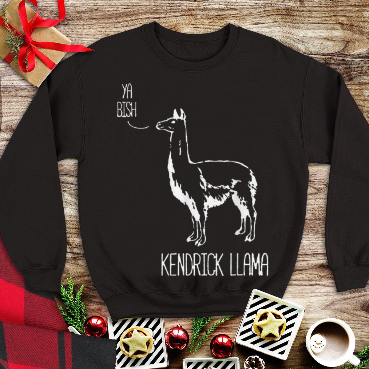 Hot Ya Bish Kendrick Llama shirt