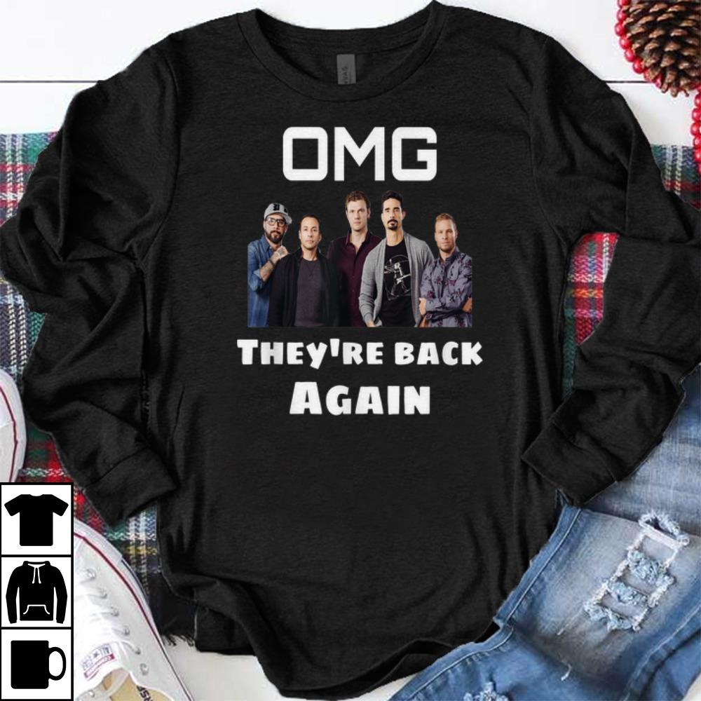Nice Backstreet Boys Oh My God They're Back Again shirts