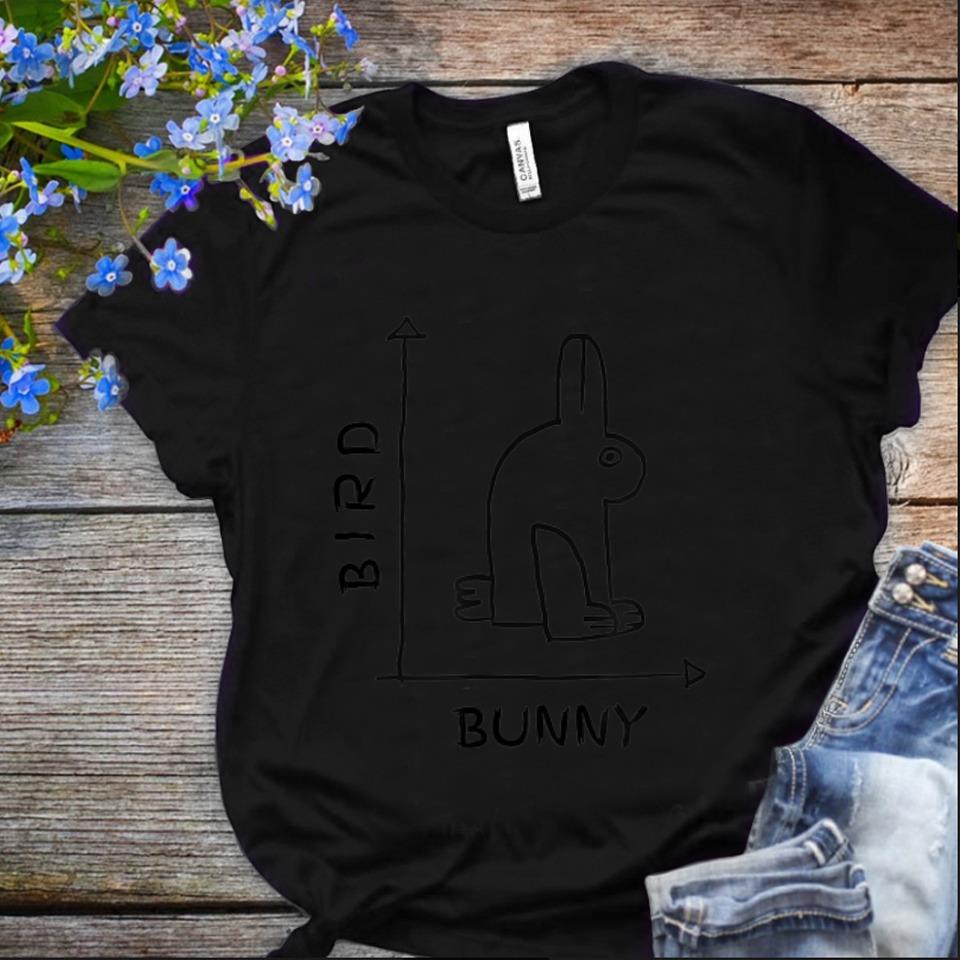  Nice Bird or Bunny Optical Illusion shirt