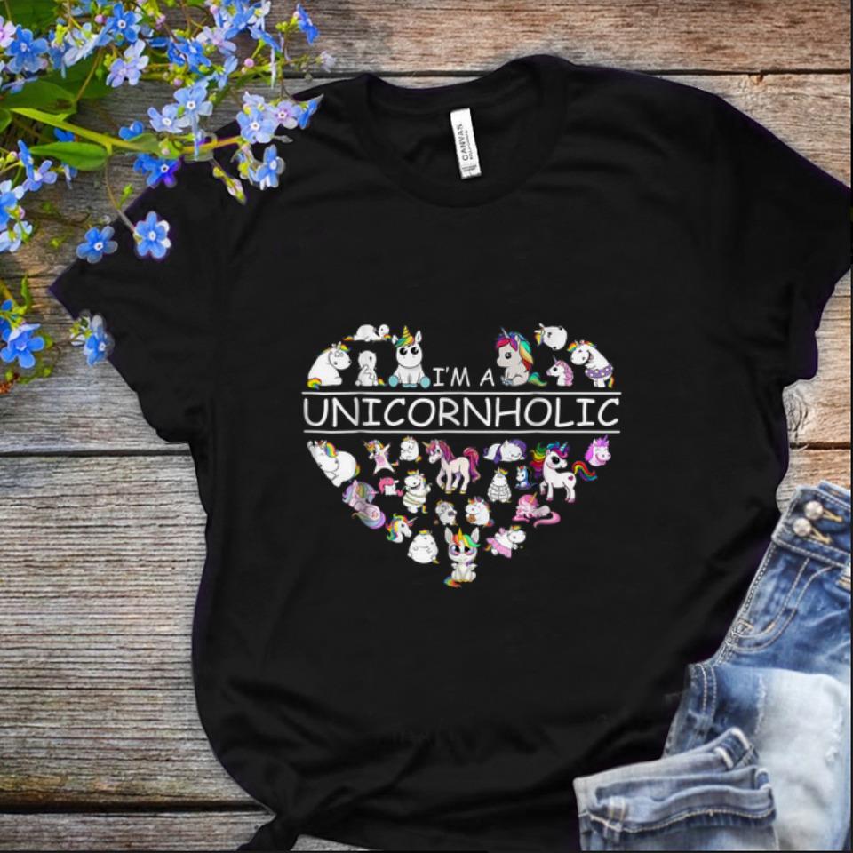  Nice I'm A Unicornholic shirt