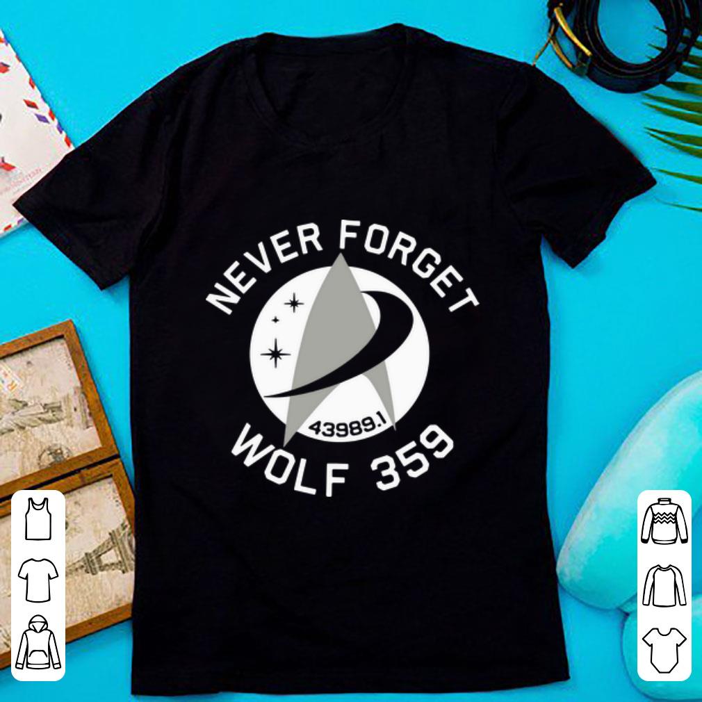 Nice Never Forget 43989 Wolf 359 shirt