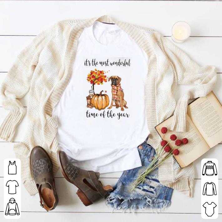 Official Boxer it's the most wonderful time of the year Autumn shirt