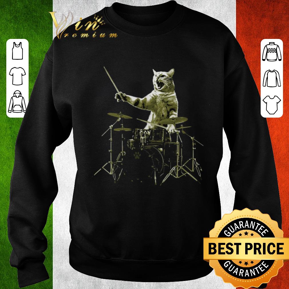 Official Cat I'm with the drummer shirt 6 Official Cat I'm with the drummer shirt