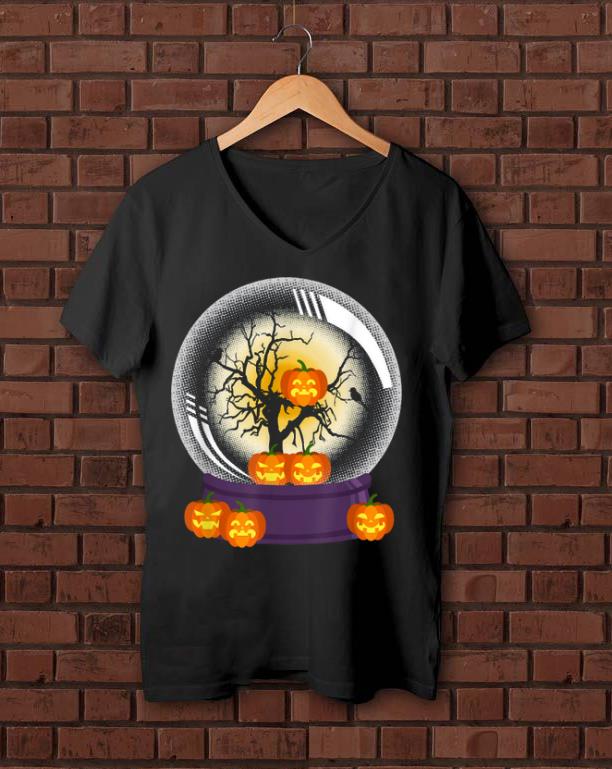 Official Halloween Snow Globe Jack O Lantern Costume shirt
