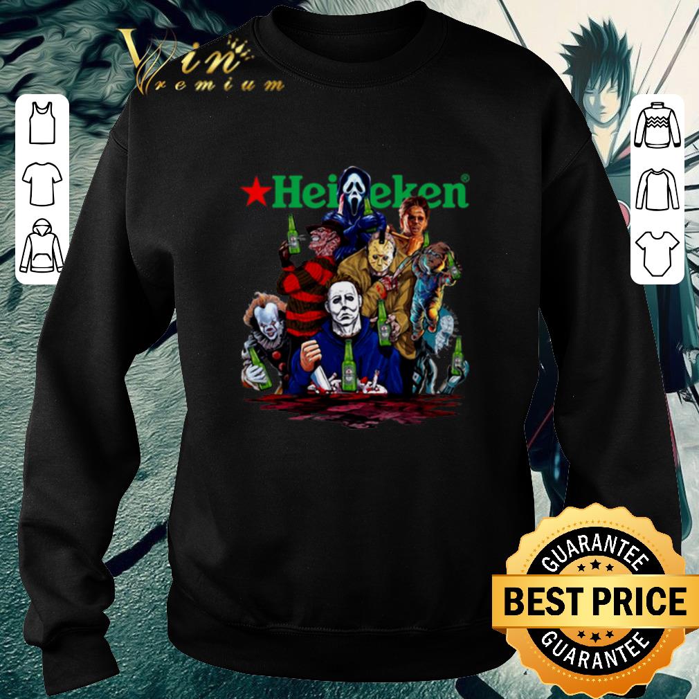 Official Heineken Horror film characters shirt 6 Official Heineken Horror film characters shirt
