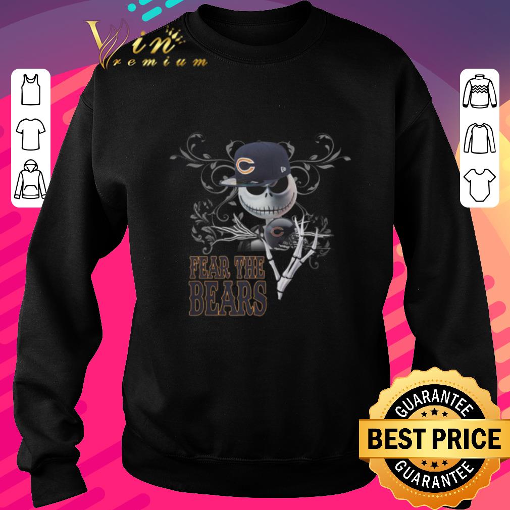 Official Jack Skellington fear the Chicago Bears shirt 6 Official Jack Skellington fear the Chicago Bears shirt