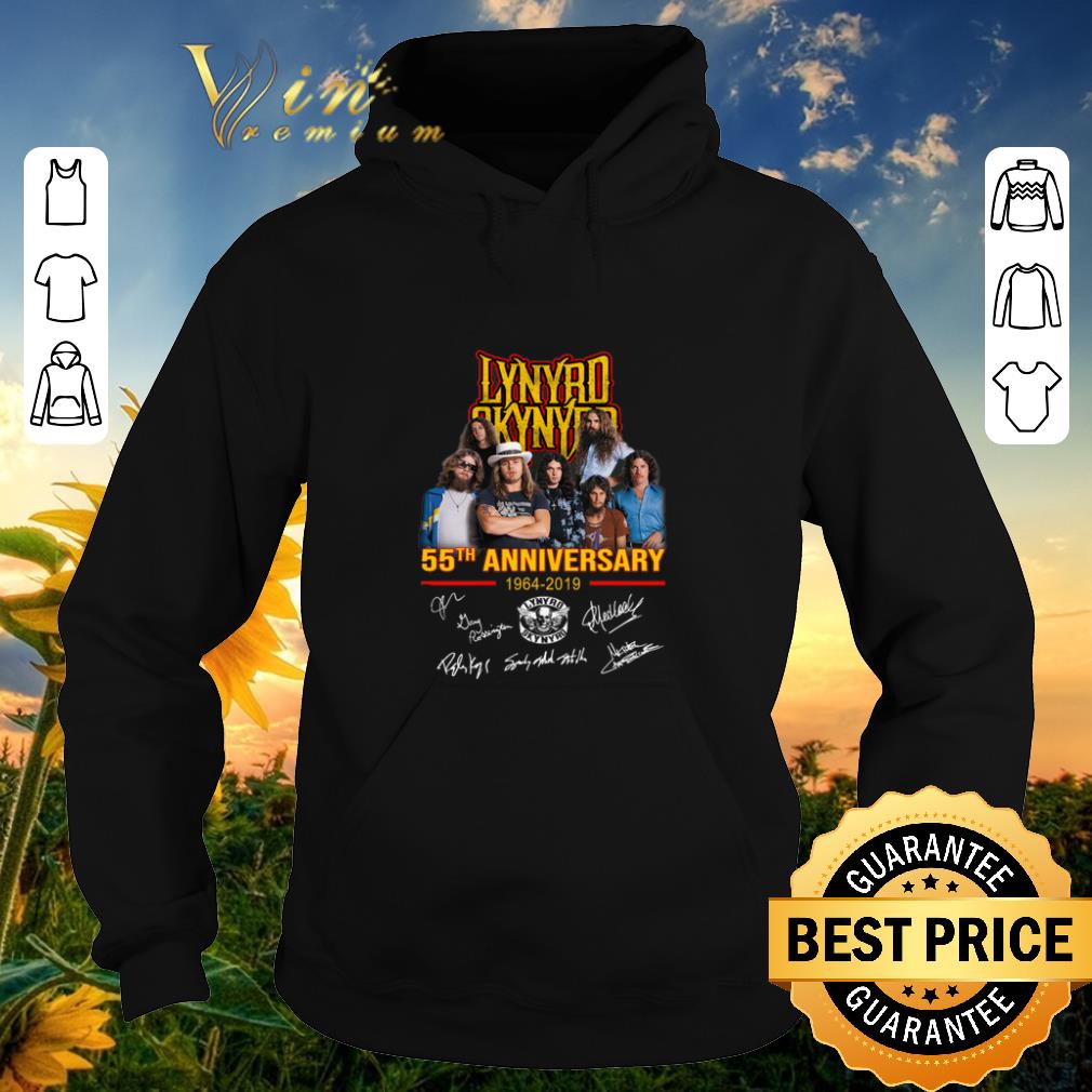 Official Lynyrd Skynyrd 55th anniversary 1964-2019 signatures shirt sweater