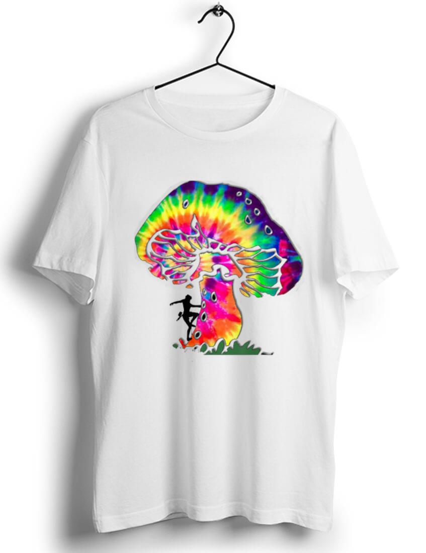 Official Person Climbing Tie Dye Mushroom shirts