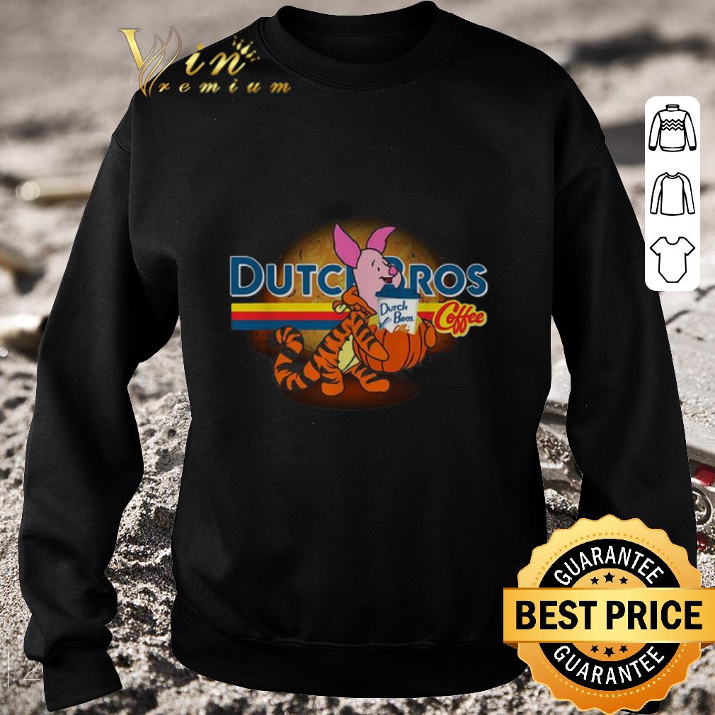 Official Piglet drinking Dutch Bros Coffee shirt