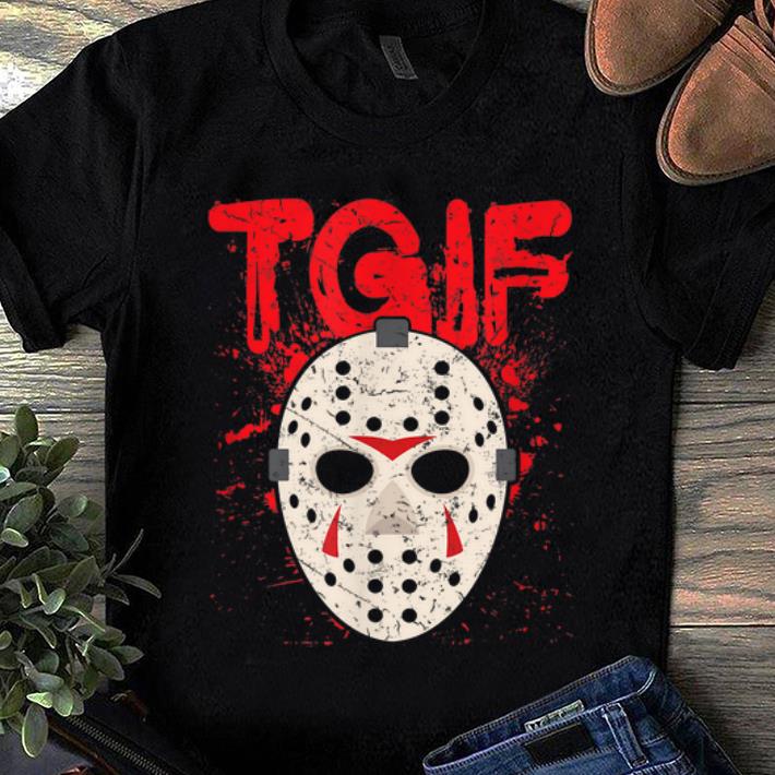 Official TGIF Thank God It's Friday Jason Voorhees shirt