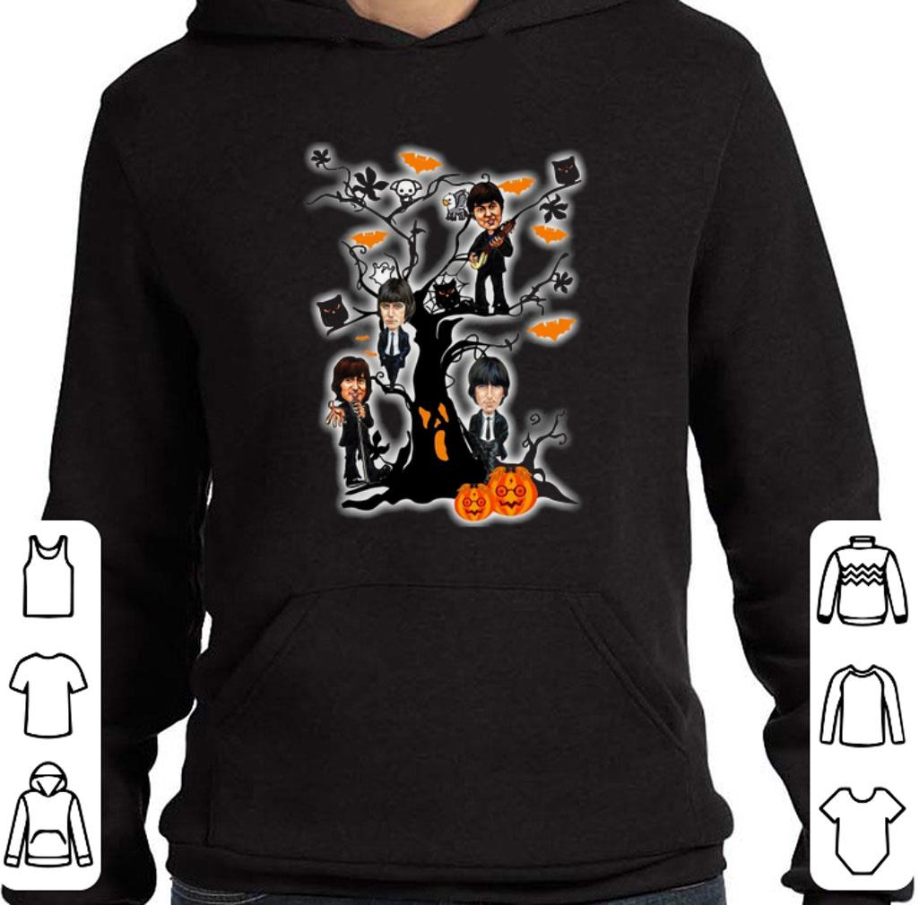 Official The Beatles ghost boo pumpkin on the tree Halloween shirt 6 Official The Beatles ghost boo pumpkin on the tree Halloween shirt