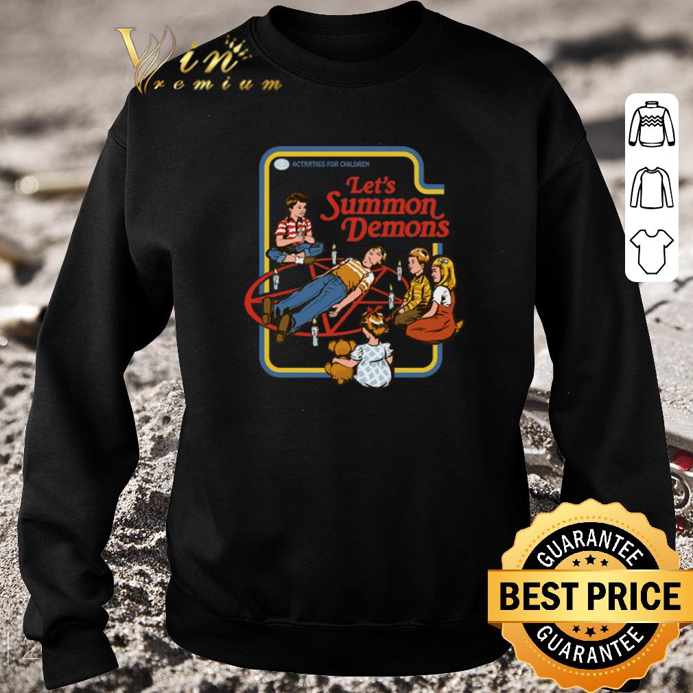 Original Activities for children Let's Summon Demons shirt 6 Original Activities for children Let's Summon Demons shirt