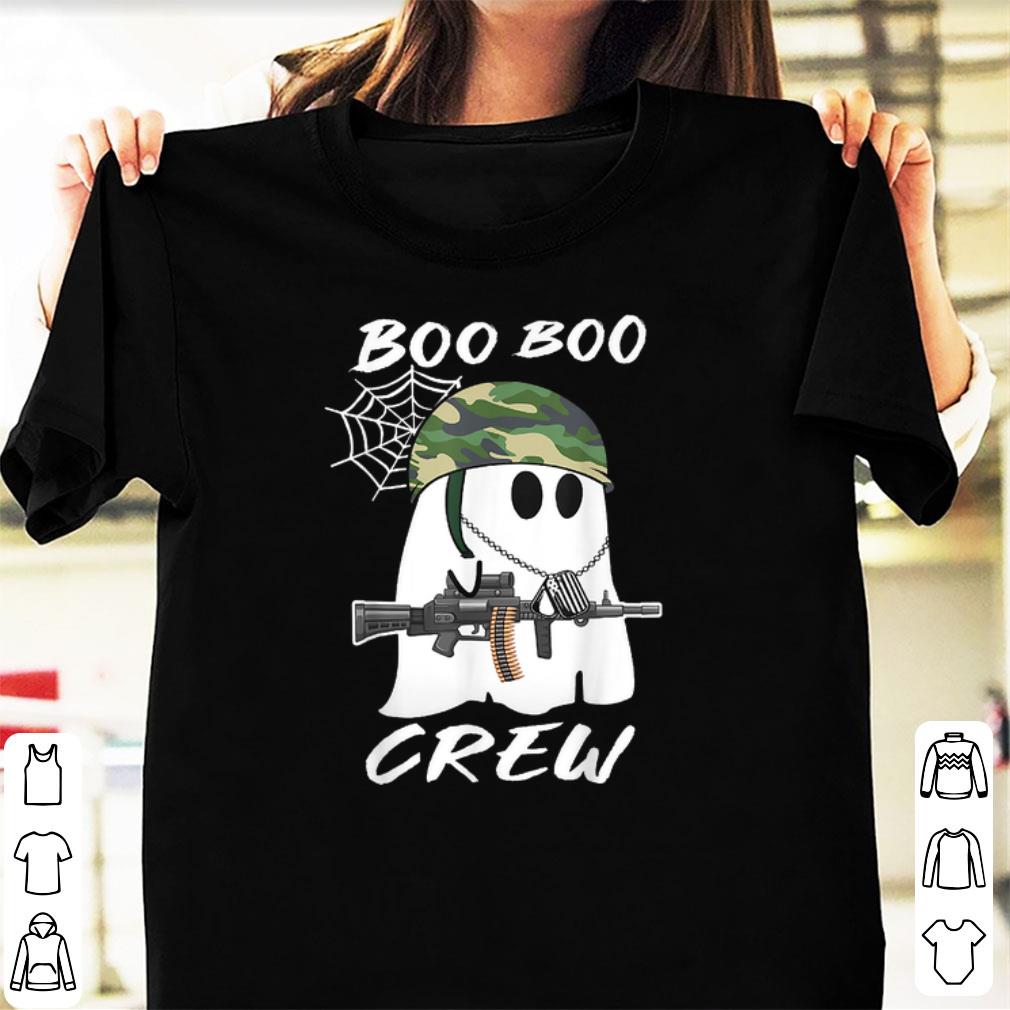 Original Boo Soldier Boo Crew Veteran Soldier shirt