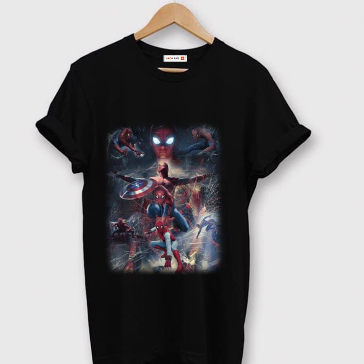 Original Captain America Shield Marvel Spider Man Far From Home shirt