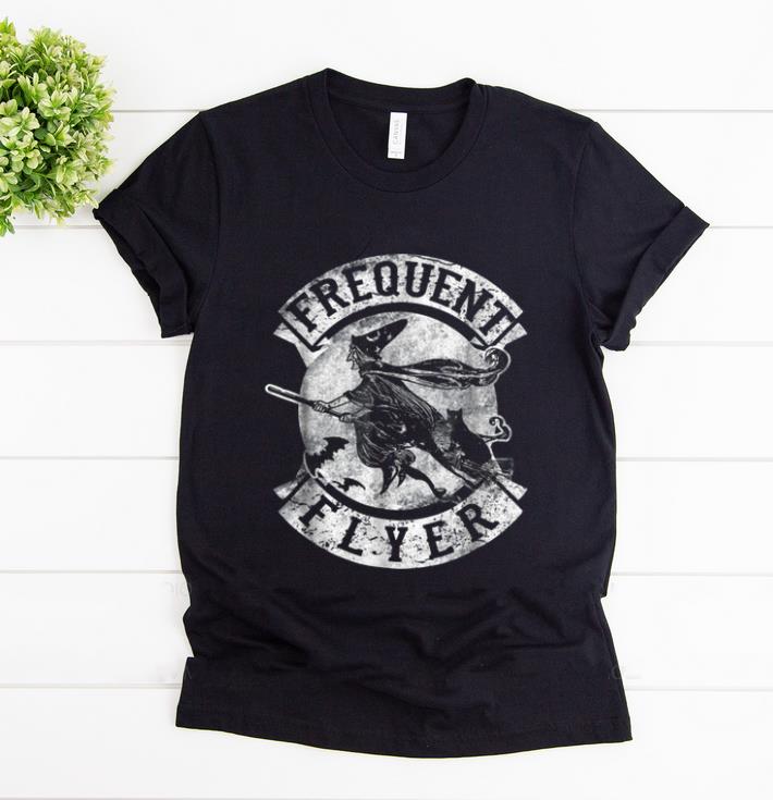 Original Frequent Flyer Funny Halloween Witch Costume Gift shirt