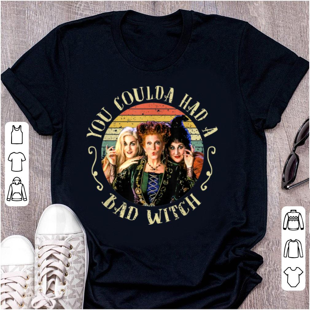 Original Halloween Hocus Pocus You Coulda Had A Bad Witch Vintage shirt