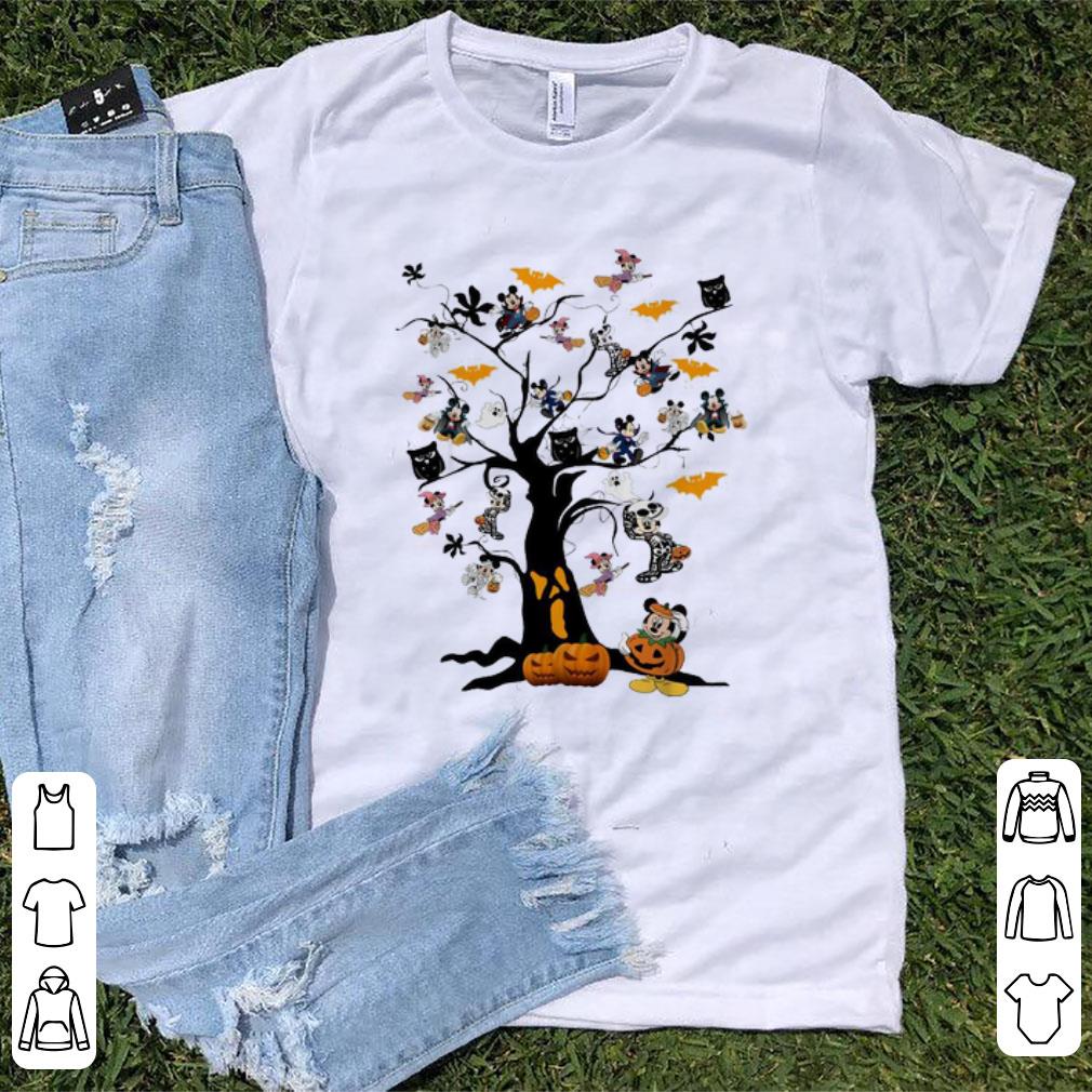 Original Mickey Mouse And Halloween Tree shirt