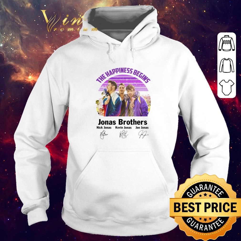 Original The Happiness Begins Jonas Brothers Signatures shirt 6 Original The Happiness Begins Jonas Brothers Signatures shirt