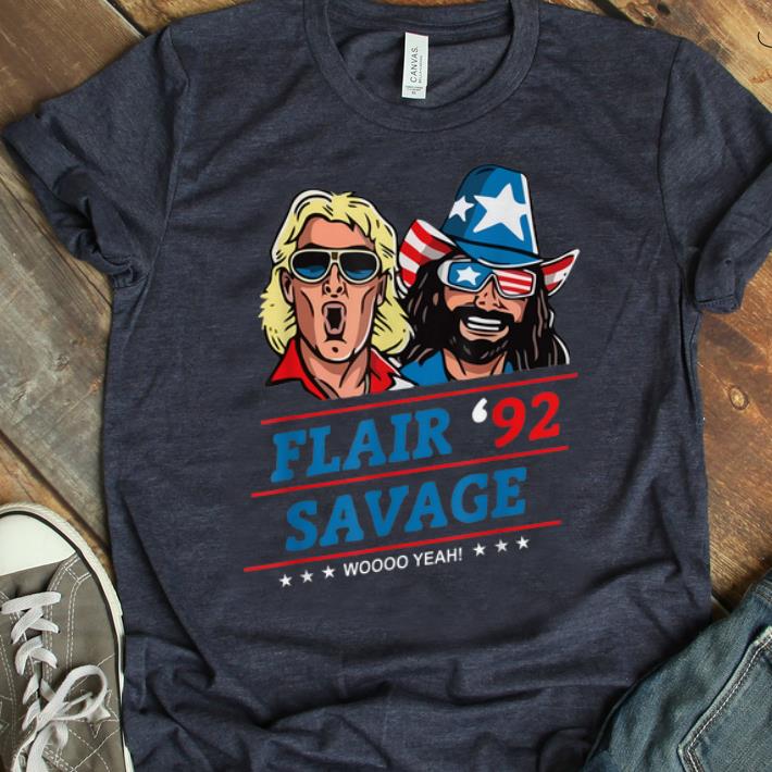 Original Vintage Flair '92 Savage Woo Yeah shirt