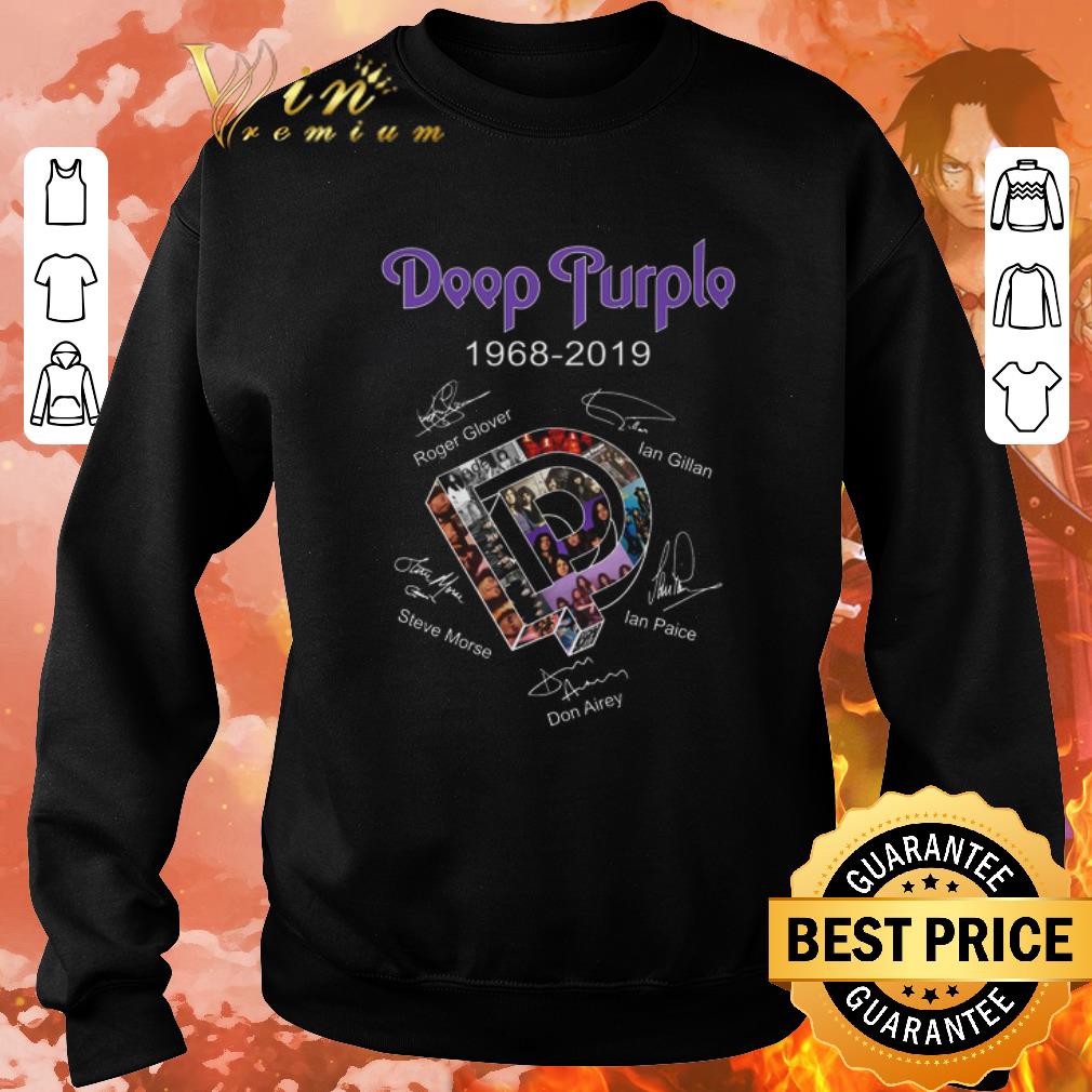 Premium Deep Purple 1968-2018 signatures shirt