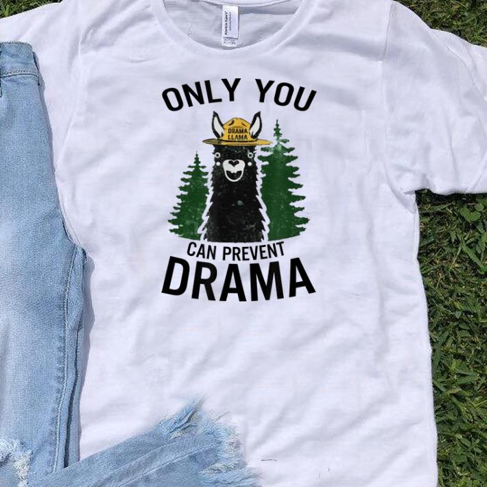 Premium Llama Camping Only You Can Prevent Drama shirts