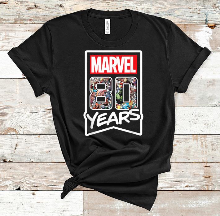 Premium Marvel 80 Years of Comics Anniversary shirt