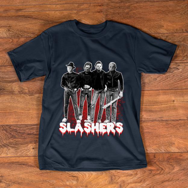 Premium Slashers - Freddy Krueger Leatherface Michael Myers Jason Voorhees shirt