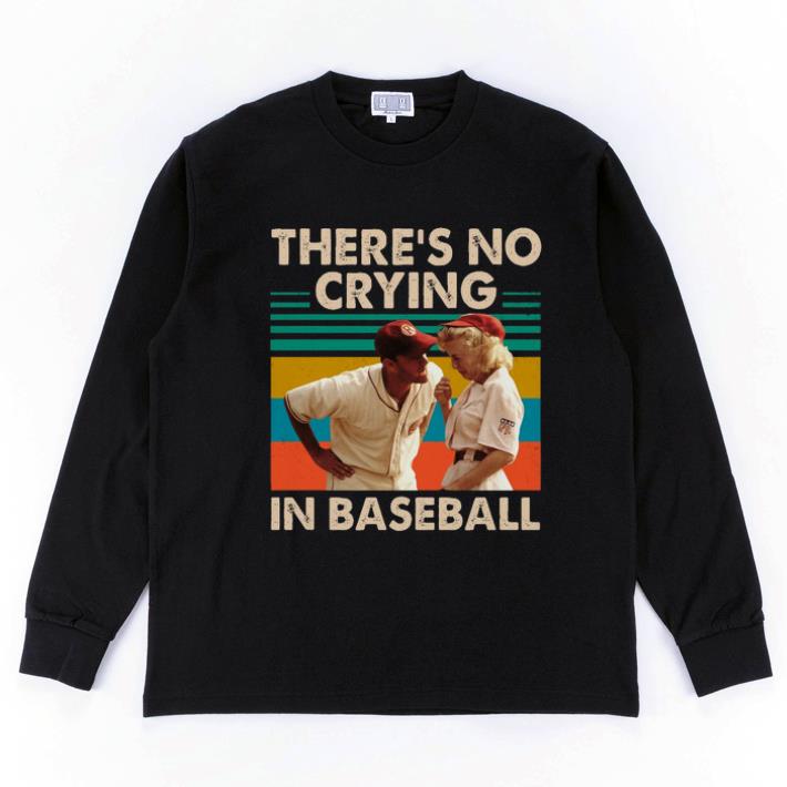 Premium Tom Hanks There's no crying in baseball vintage shirt 6 Premium Tom Hanks There's no crying in baseball vintage shirt