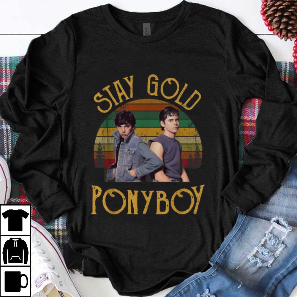 Premium Vintage Stay Gold Ponyboy Michael Curtis shirt