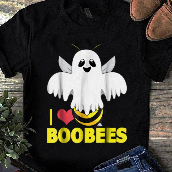 Pretty Bee Halloween Costume Funny I Heart Boo Bees shirt