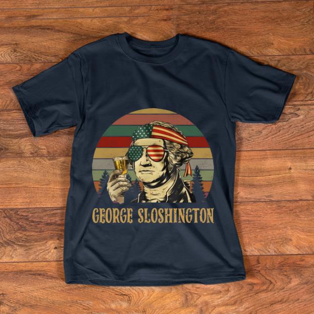 Pretty Sunset George Washington George Sloshington shirt