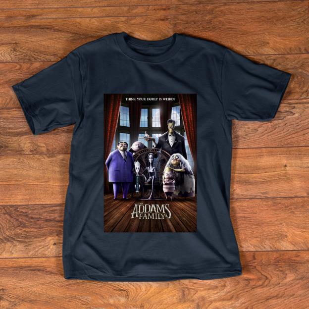 Top Addams Family Group Shot Portrait Movie shirt