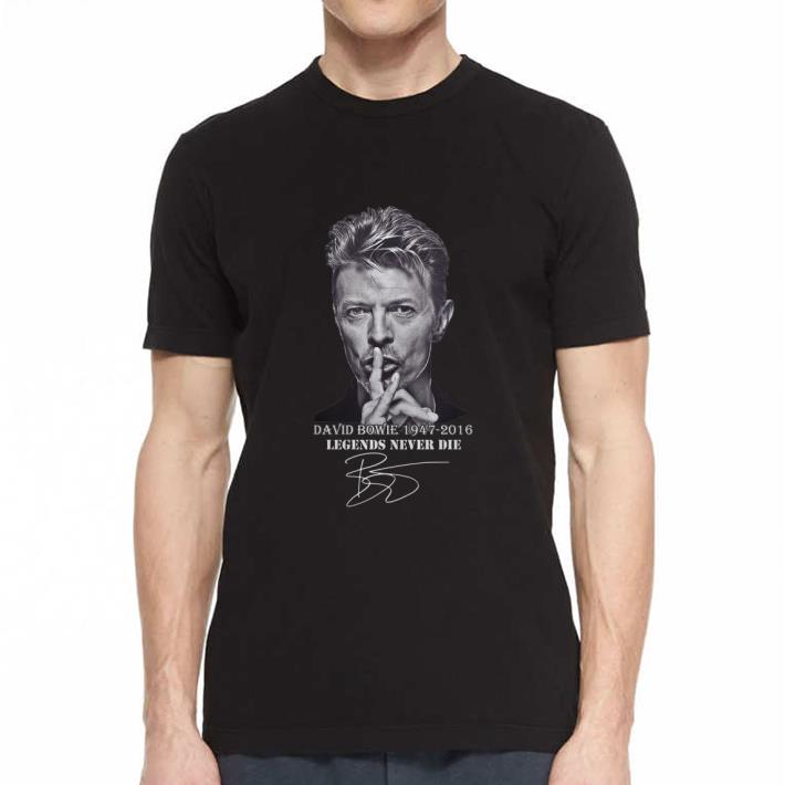 Top David Bowie 1947-2016 Legends Never Die Signature shirt 2 Top David Bowie 1947-2016 Legends Never Die Signature shirt 2