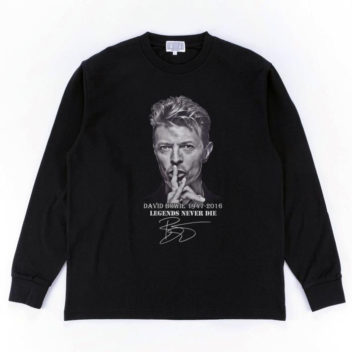 Top David Bowie 1947-2016 Legends Never Die Signature shirt 6 Top David Bowie 1947-2016 Legends Never Die Signature shirt