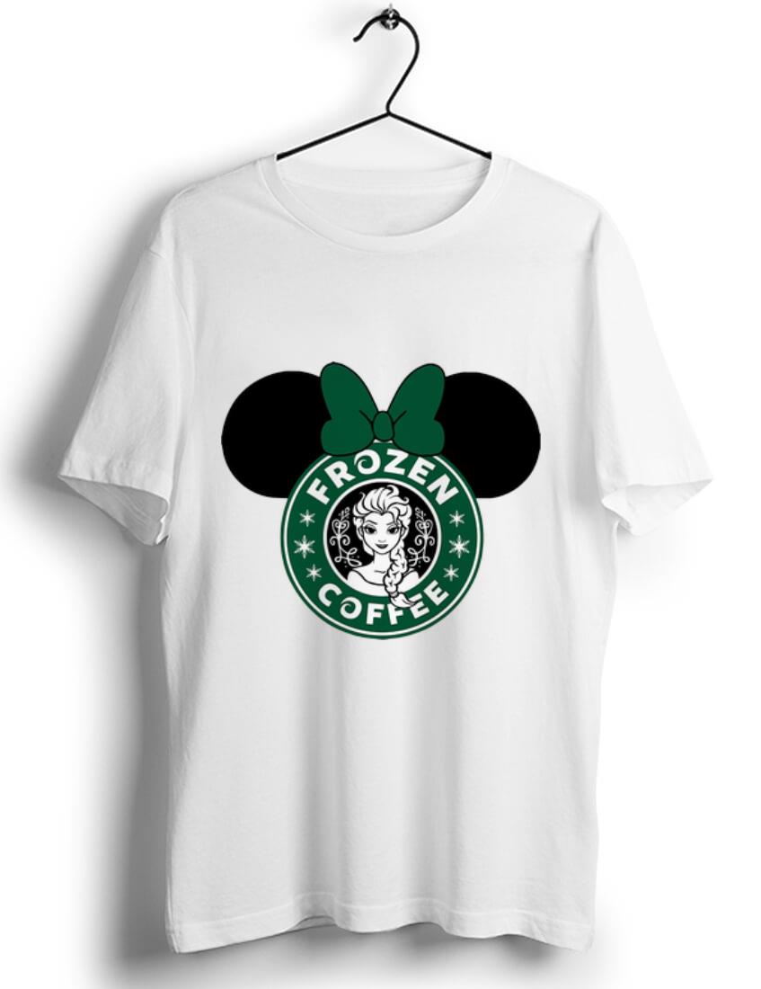 Top Disney Minnie Mouse Frozen Coffee Starbuck shirt