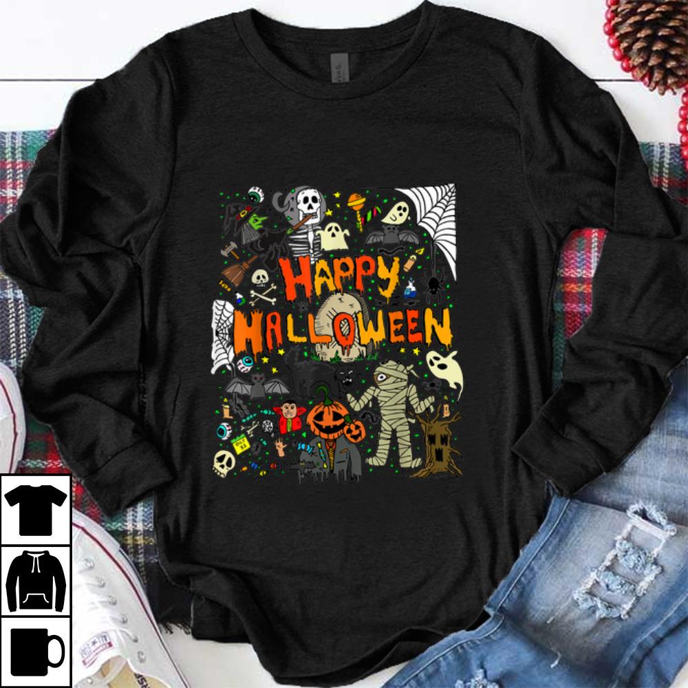 Top Happy Halloween Scary Retro shirt