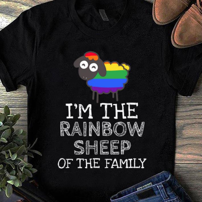 Top I'm The Rainbow Sheep Of The Family LGBT shirt