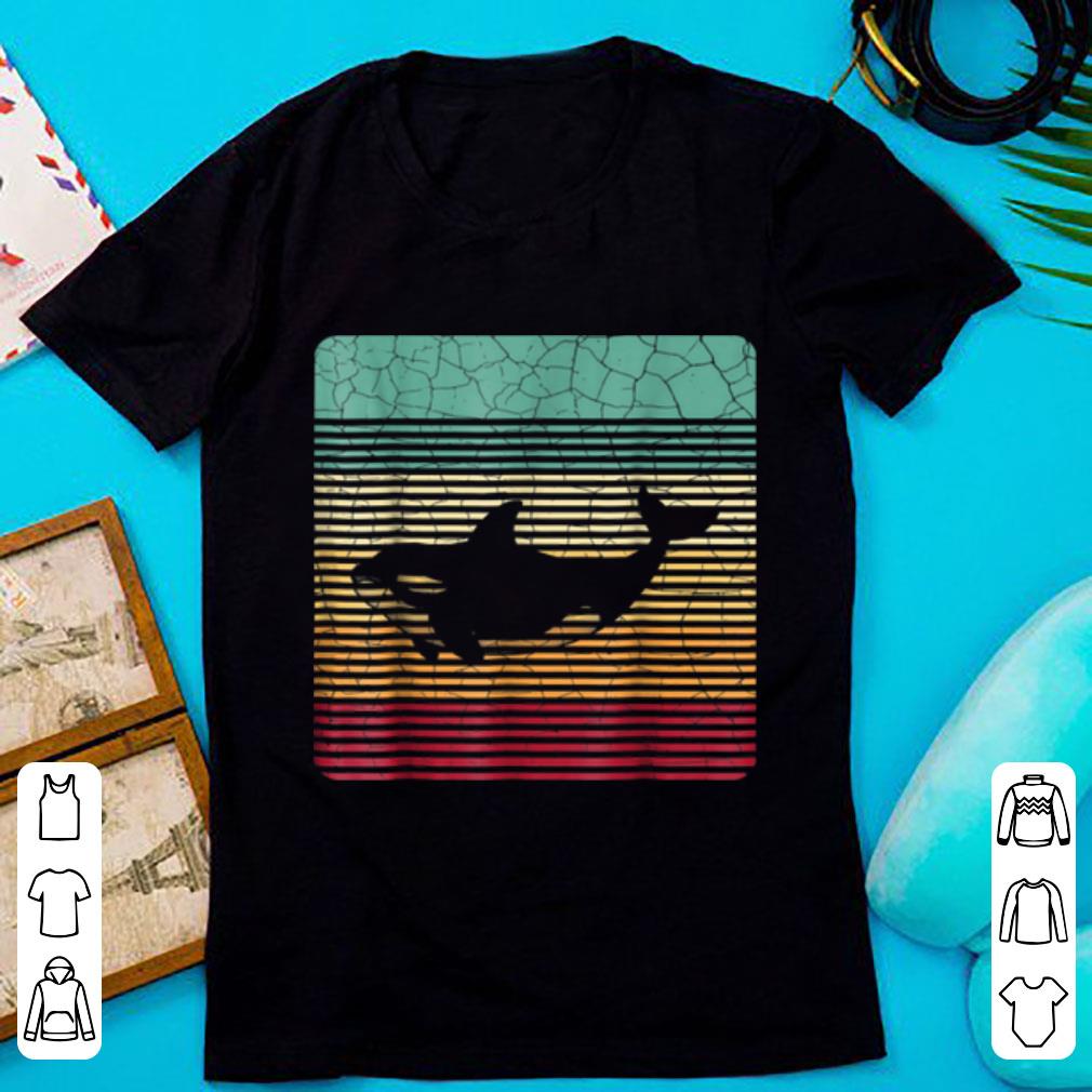 Top Killer Whale Orca Retro Vintage Novelty Birthday Gift shirt