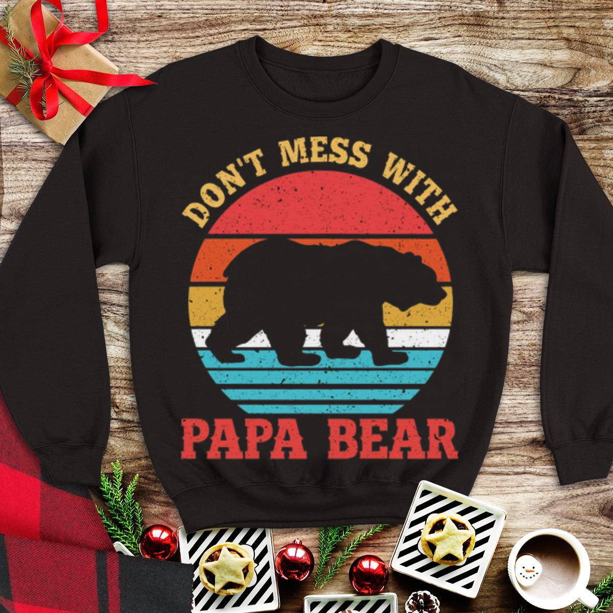 Vintage Don’t Mess With Papa Bear shirt