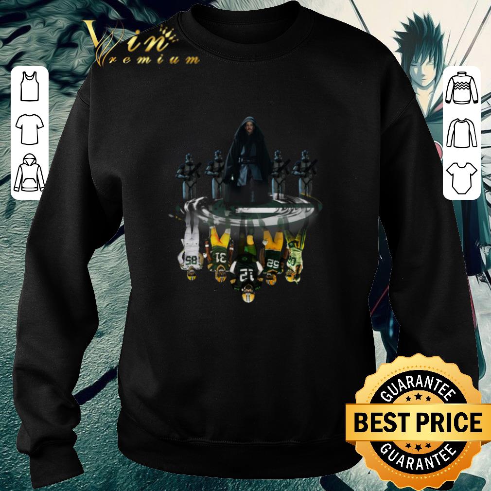 Awesome Aaron Rodgers reflection water mirror Green Bay Packers shirt