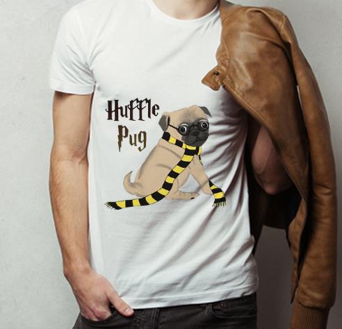 Awesome Huffle Pug Harry Potter shirt