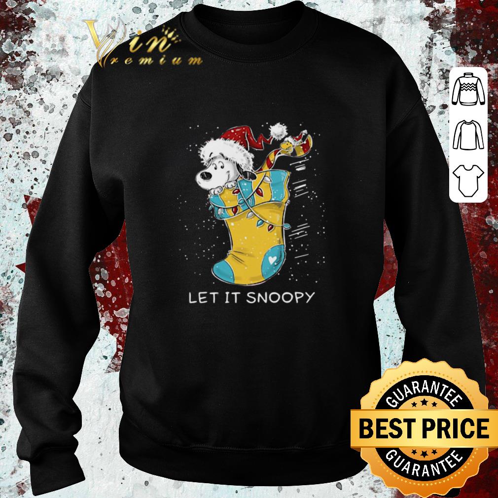 Awesome Let It Snoopy Sock Christmas shirt 6 Awesome Let It Snoopy Sock Christmas shirt