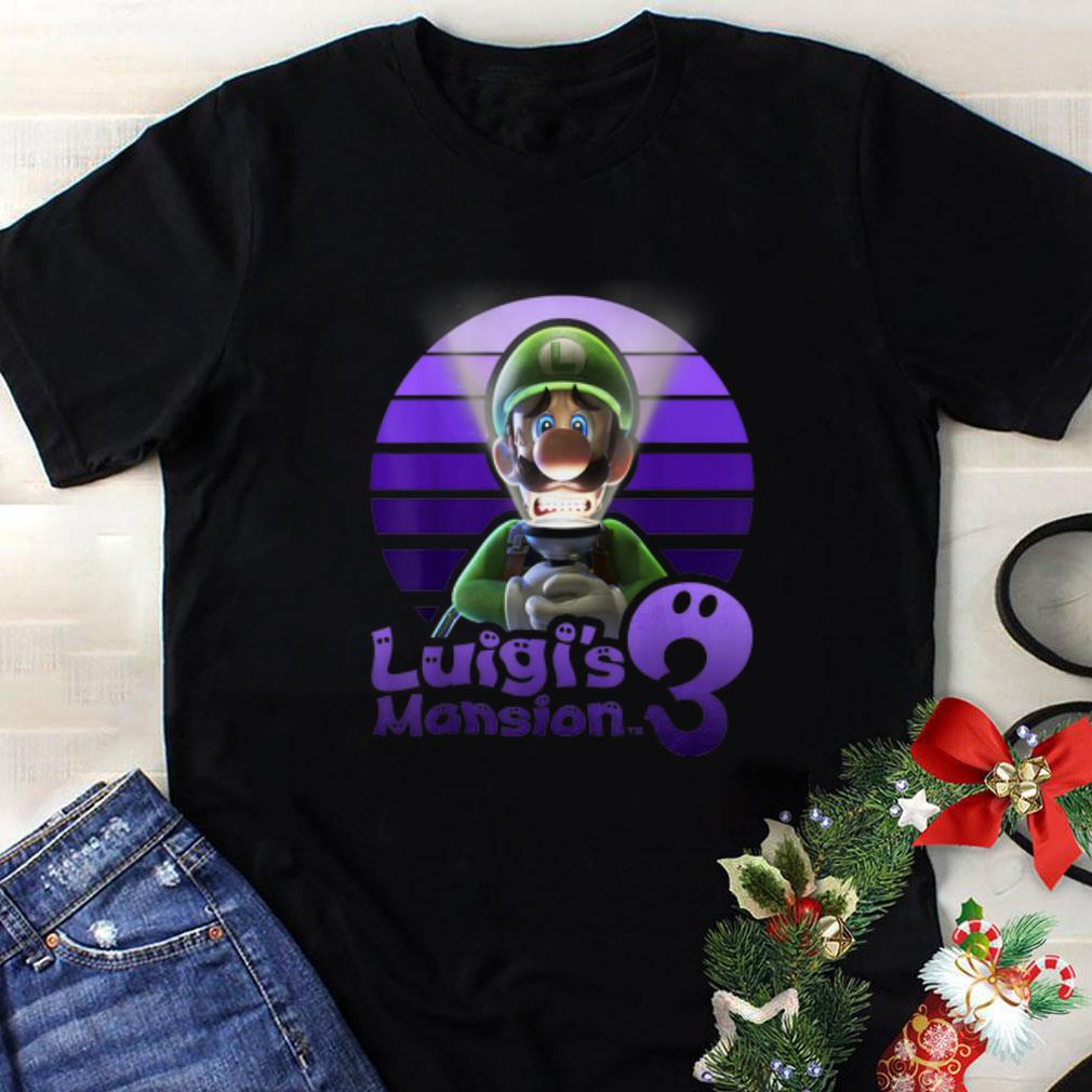 Awesome Luigi's Mansion 3 Luigi Purple Retro shirt