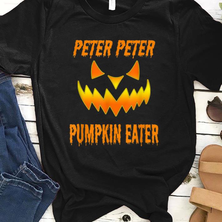 Awesome Mens Peter Peter Pumpkin Eater Halloween Couples Costume shirt