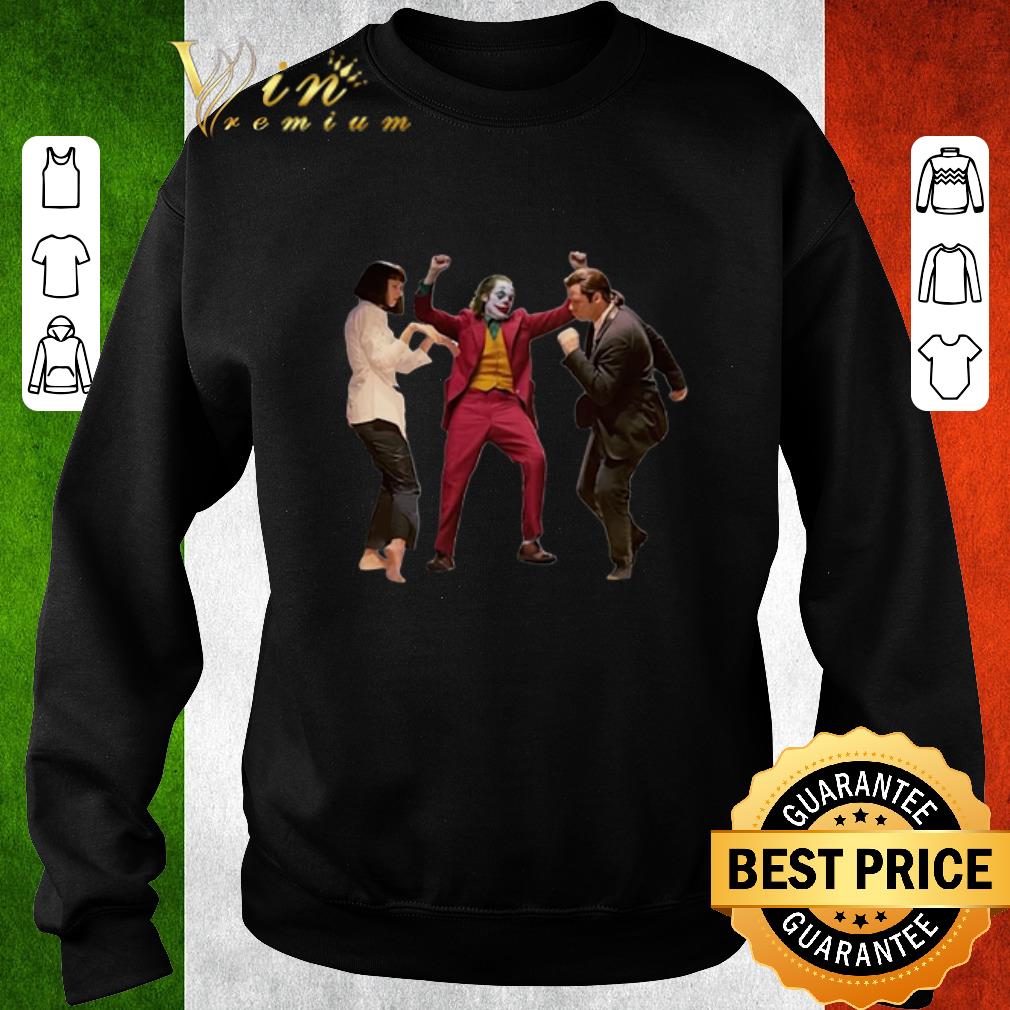 Awesome Mia Wallace Joker and Vincent Vega Pulp Fiction dance shirt