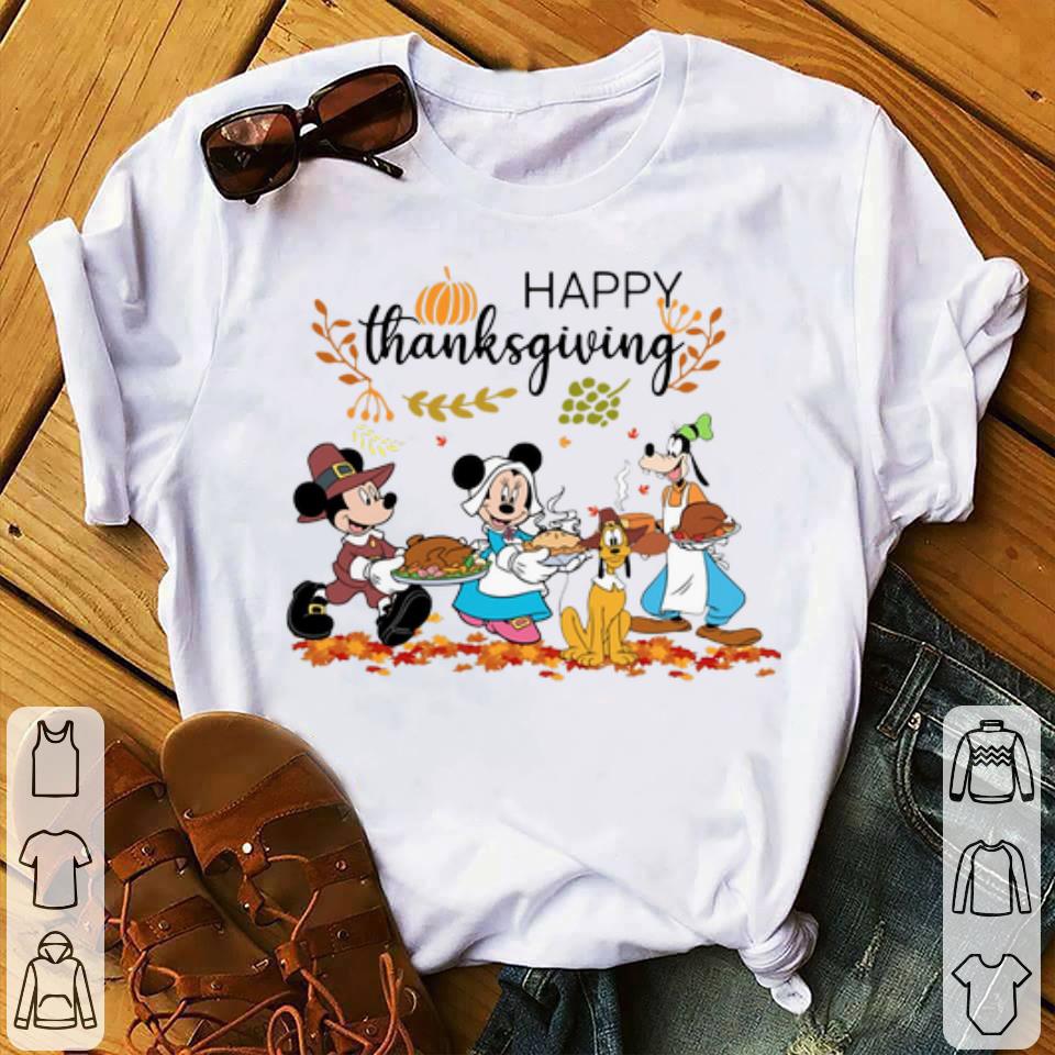 Awesome Mickey Mouse Happy Thanksgiving Walt Disney shirt